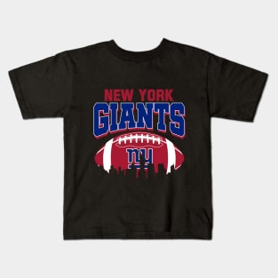 New York Giant Footbal Retro NY Kids T-Shirt